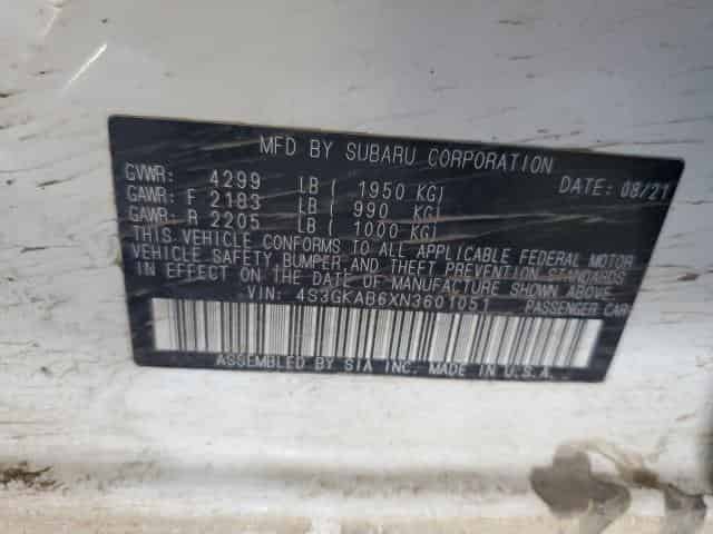 2022 Subaru Impreza Background
