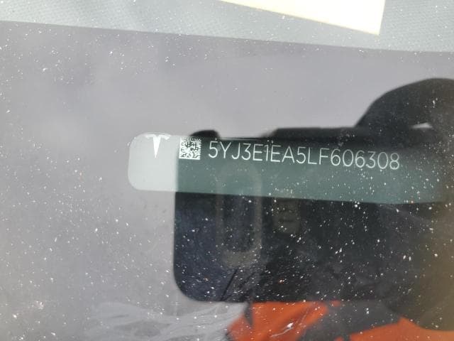 2020 Tesla Model 3 salvage