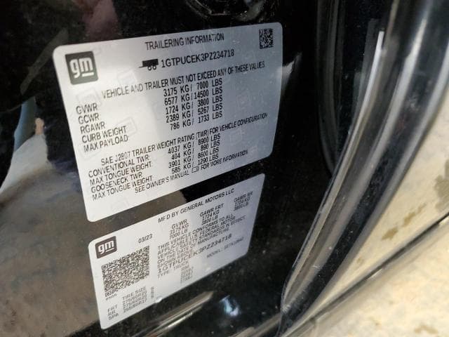 2023 GMC Sierra K1500 Elevation Salvage Car
