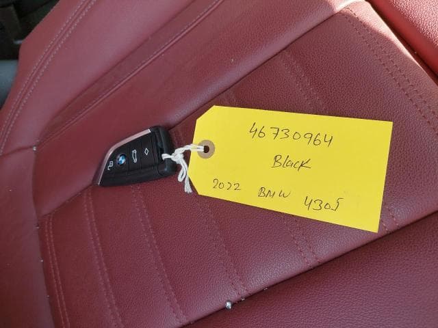 2022 BMW 430 Salvage Car