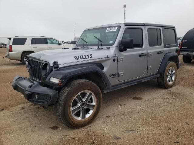 2020 Jeep Wrangler Unlimited Sport salvage