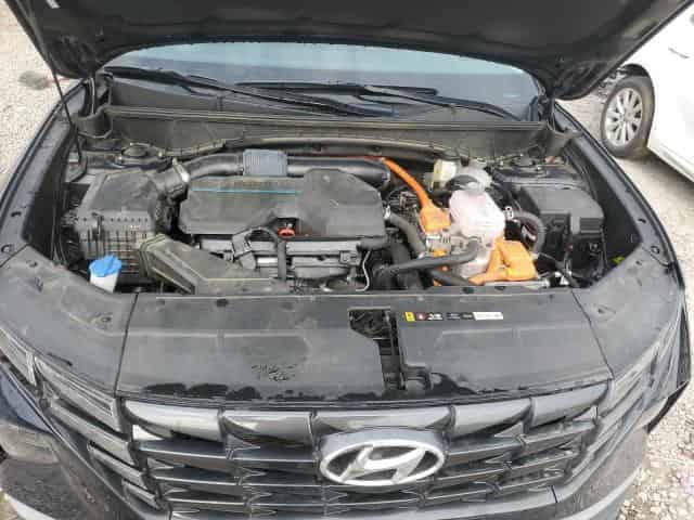 2022 Hyundai Tucson Blue Background