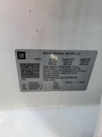 2020 GMC Yukon Denali salvage