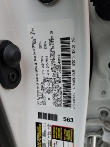 2020 Toyota Tacoma Double Cab Salvage Car