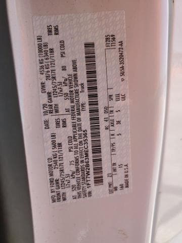 2021 Ford F250 Super Duty Salvage Car