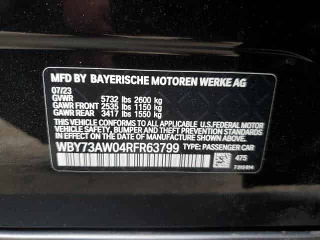 2024 BMW I4 Edrive 40 Background