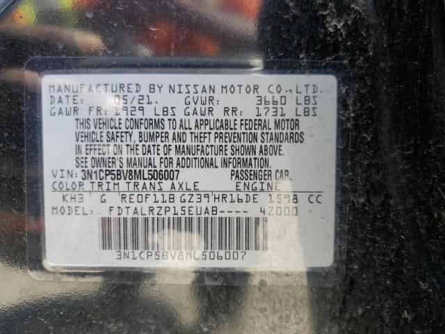 2021 Nissan Kicks S Background