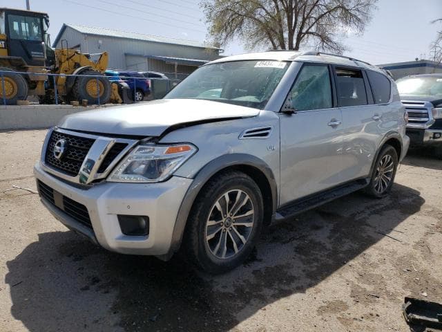 2020 Nissan armada salvage
