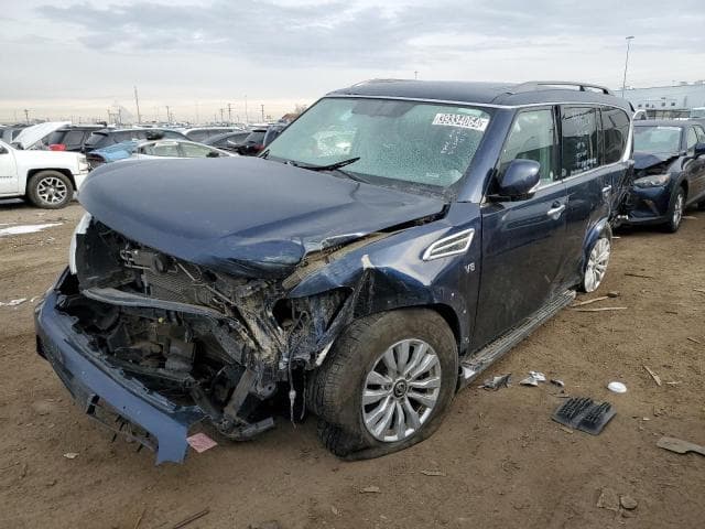 2020 Nissan armada salvage