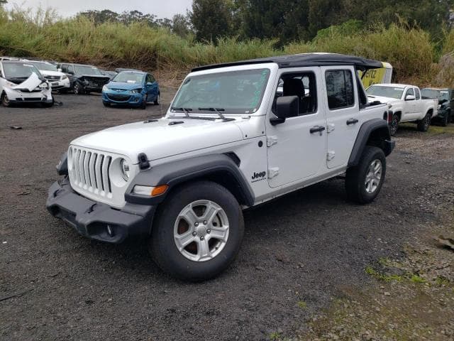 2023 Jeep wrangler salvage