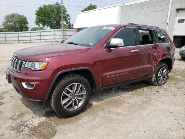 2021 Jeep grand cher salvage