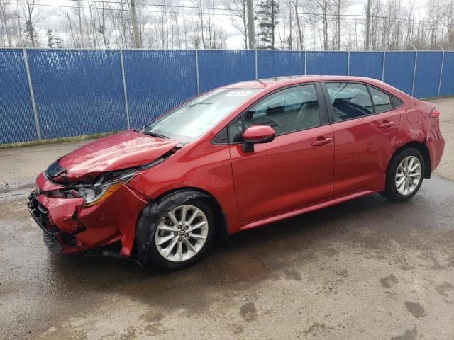2020 Toyota corolla salvage