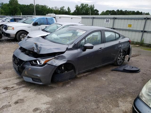 2020 Nissan versa salvage