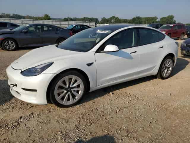 2022 Tesla model 3 Background