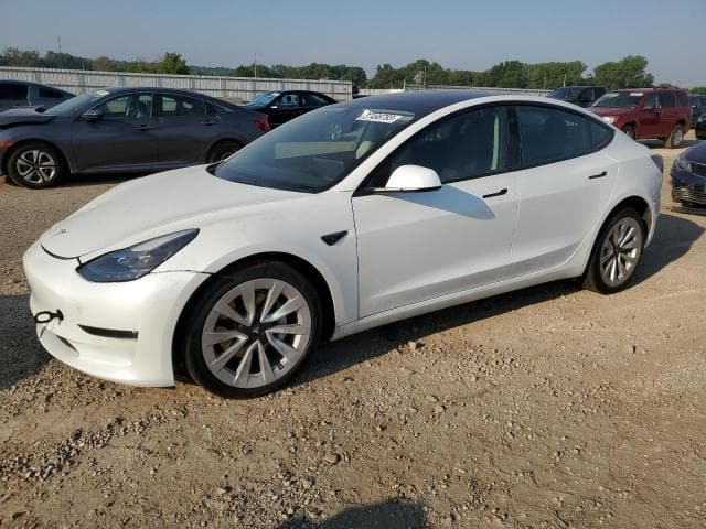 2022 Tesla model 3 salvage