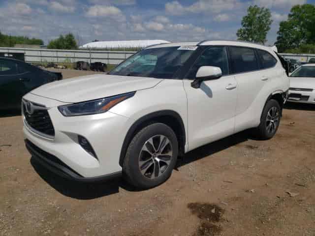 2021 Toyota highlander Background