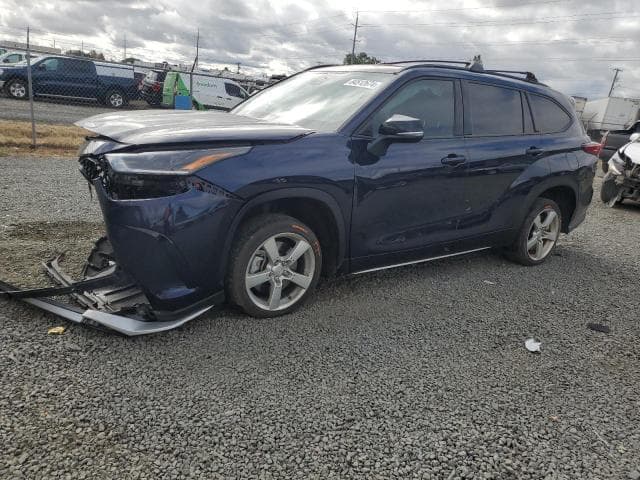 2021 Toyota highlander salvage