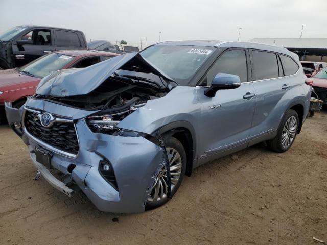 2021 Toyota Highlander, Hybrid Platinum salvage