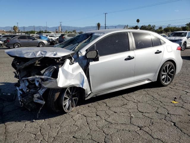 2022 Toyota corolla salvage