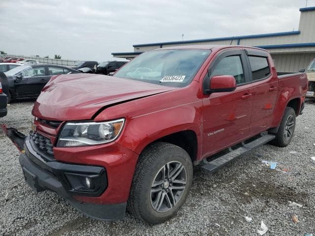 2021 Chevrolet colorado salvage