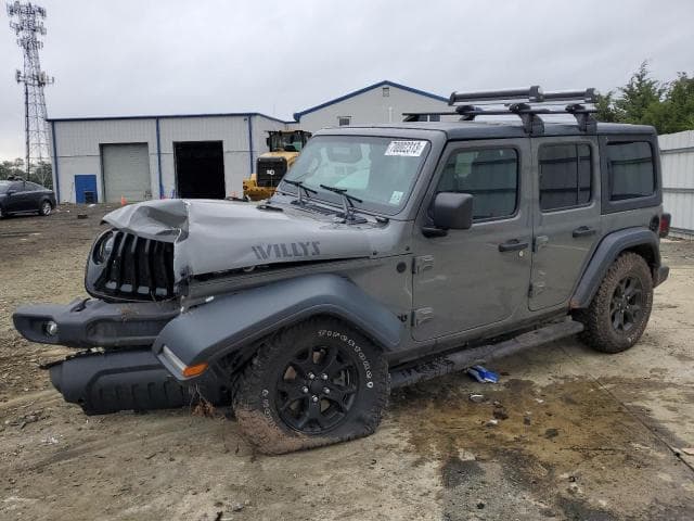 2020 Jeep wrangler salvage