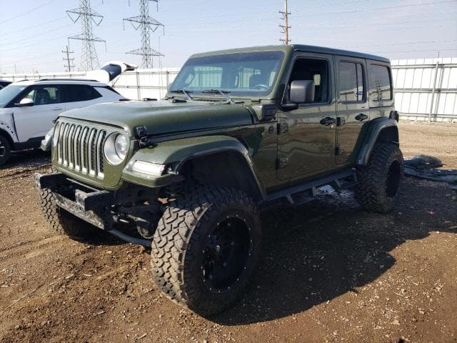 2021 Jeep wrangler salvage