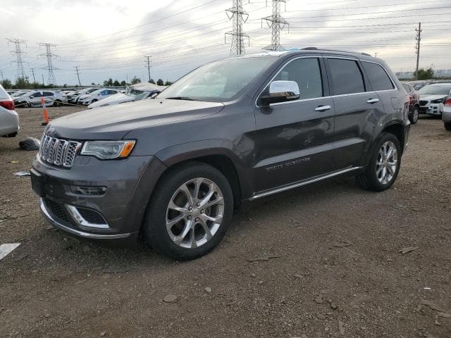 2020 Jeep grand cher salvage