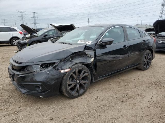 2020 Honda Civic, Sport salvage