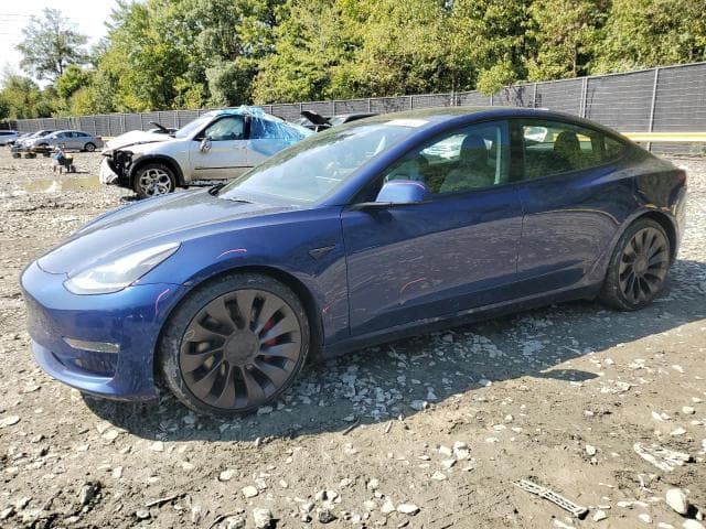 2022 Tesla model 3 salvage