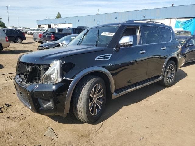 2020 Nissan armada salvage