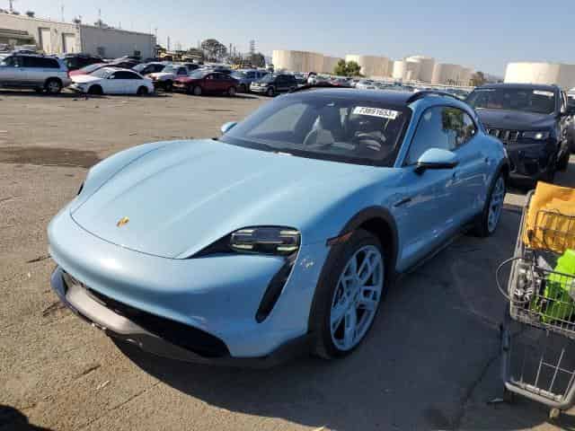 2022 Porsche taycan Background