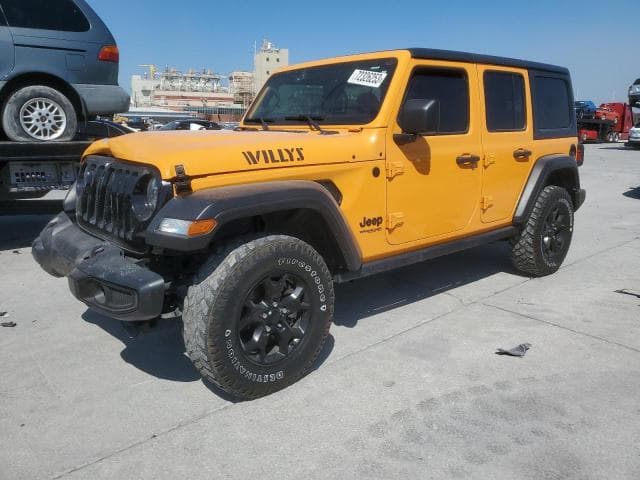 2021 Jeep wrangler salvage