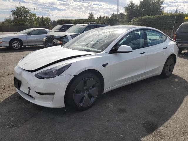 2021 Tesla model 3 salvage