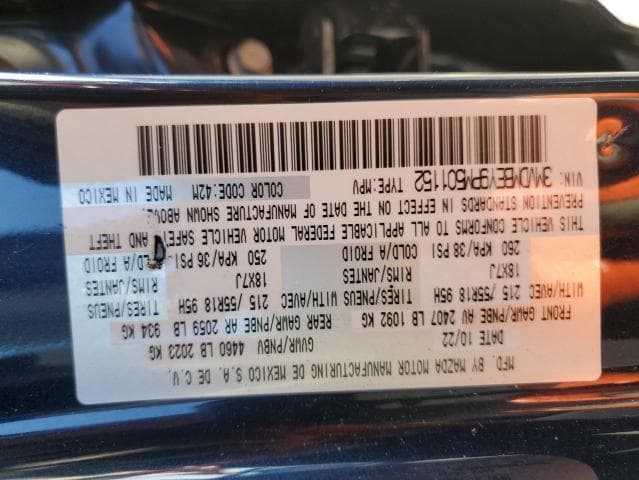 2023 Mazda CX-30, Premium Plus salvage