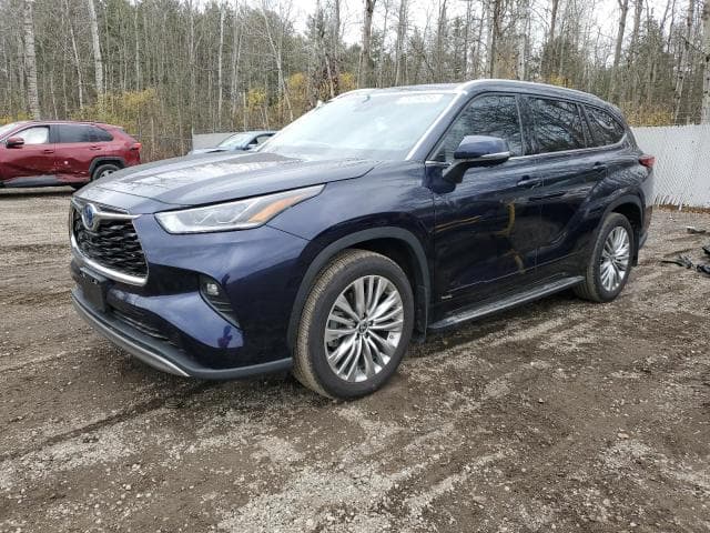 2023 Toyota highlander salvage