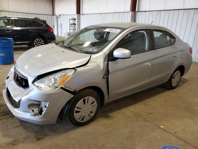 2020 Mitsubishi mirage salvage