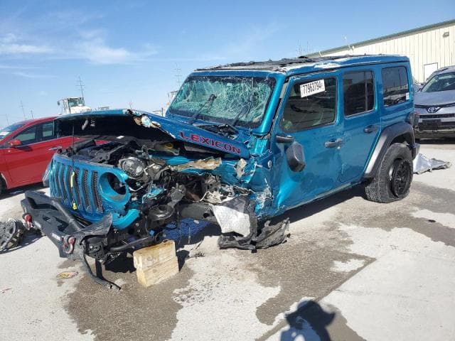 2020 Jeep wrangler salvage
