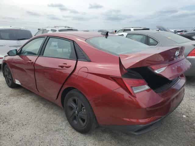 2023 Hyundai Elantra, Blue Background