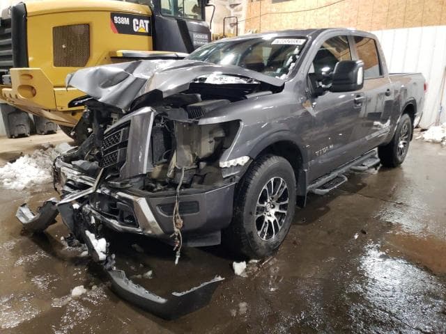 2022 Nissan titan salvage