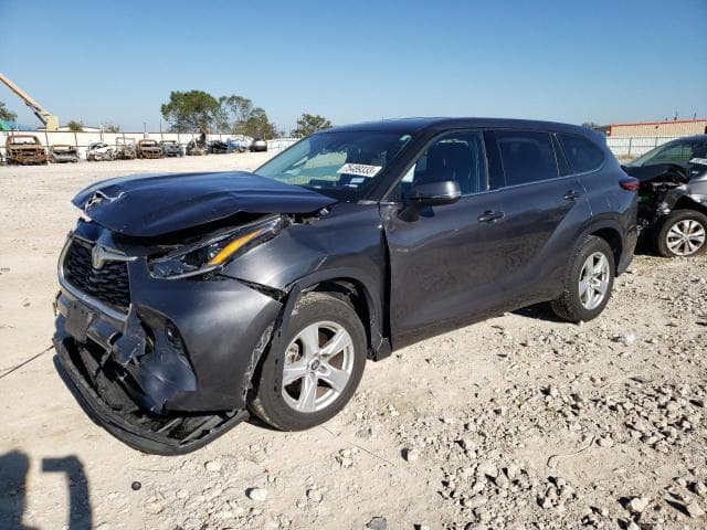 2021 Toyota highlander salvage