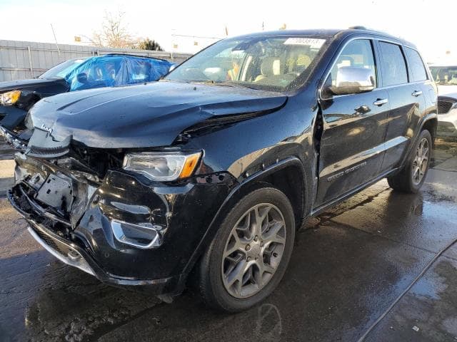 2021 Jeep grand cher salvage