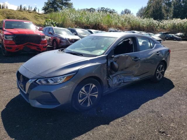 2022 Nissan sentra salvage