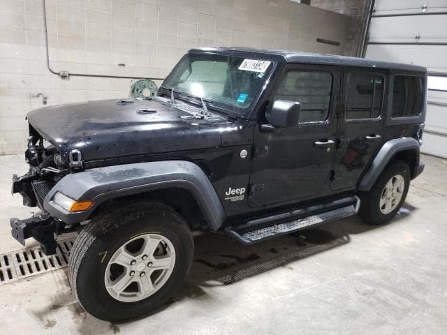 2020 Jeep wrangler salvage