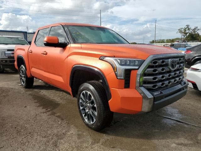 2023 Toyota Tundra, Crewmax Platinum Salvage Car