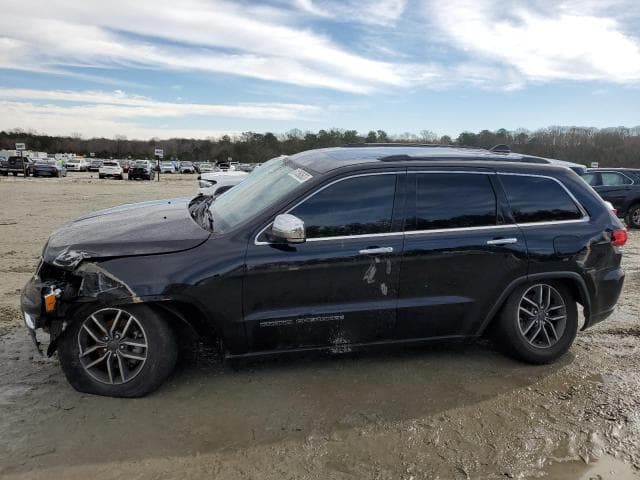 2020 Jeep grand cher salvage