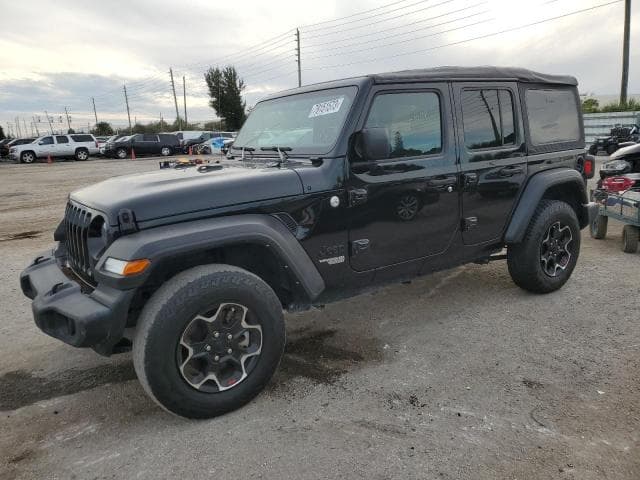 2021 Jeep wrangler salvage