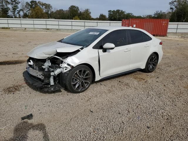 2020 Toyota corolla salvage