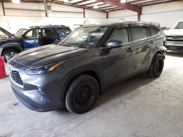 2022 Toyota highlander salvage
