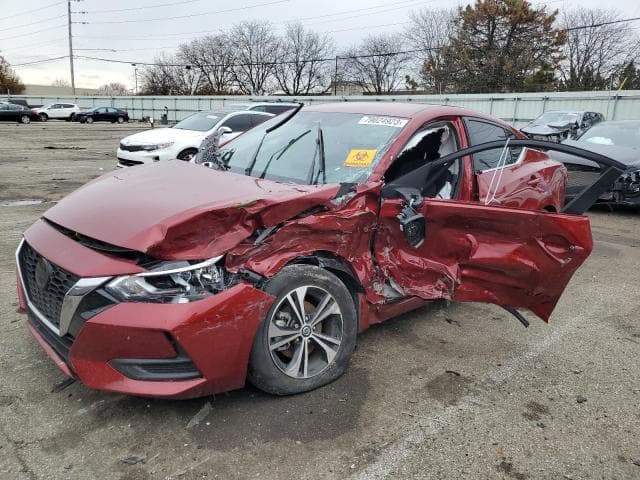 2022 Nissan sentra salvage
