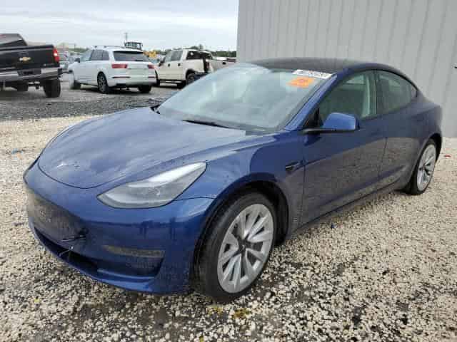 2022 Tesla model 3 Background